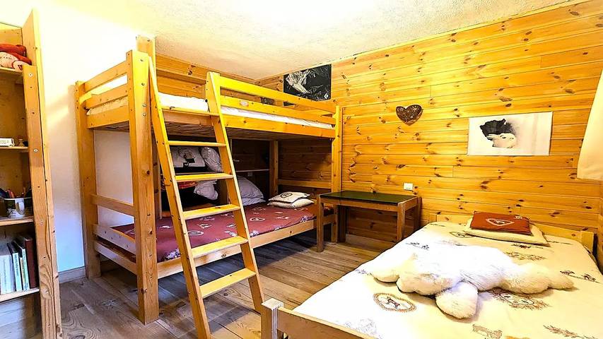 Ganze Wohnung, Warme Wohnung T3 von 42 m2full Süd 4/6 Personen in Vallouise-Pelvoux, Nationalpark Écrins