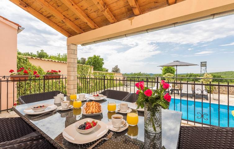 Villa pour 4 personnes, avec piscine et jardin à Kanfanar - 4