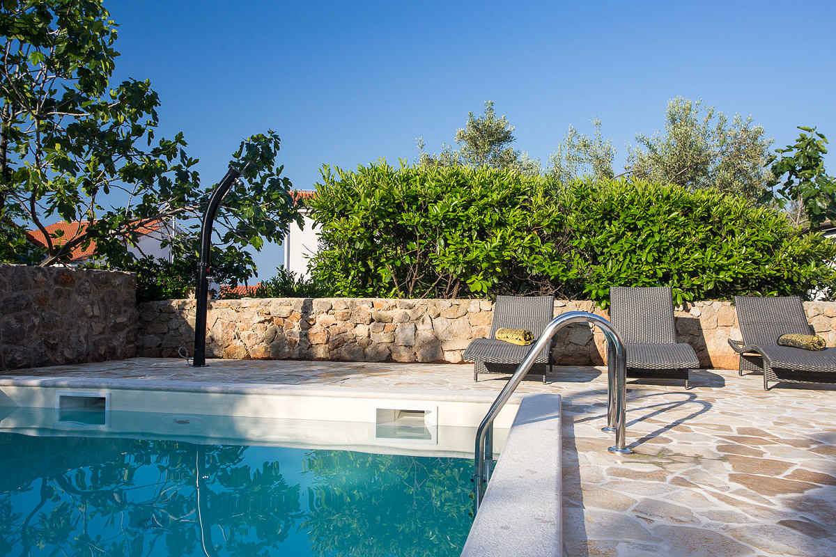Ganze Ferienwohnung, Ferienwohnung mit Pool  in Krk Stadt, Krk