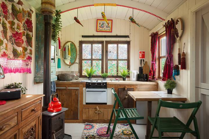 Cabaña de madera para 2 personas, con jardín - 1