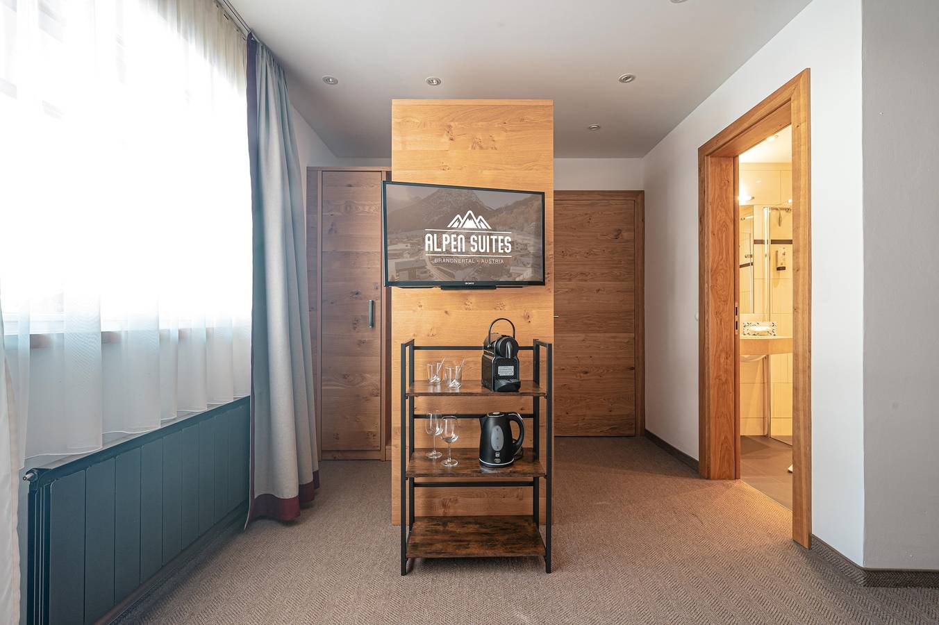 Hel ferielejlighed, Studio, Dusche, Wc, 1 Schlafraum in Rätikon mountain range, Brand