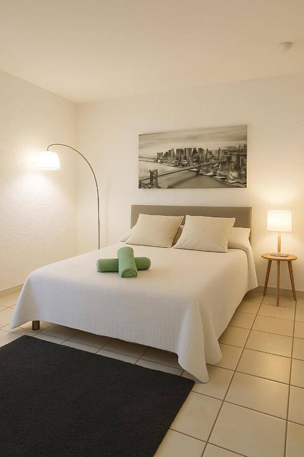Appartement de vacances pour 2 personnes, avec vue et jardin