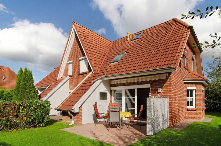Ferienhaus für 4 Personen, mit Garten in Hooksiel