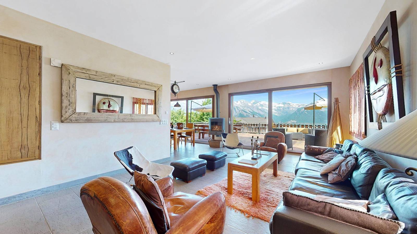 Axaari - Pool & View chalet 10 pers in Nendaz, Walliser Alpen