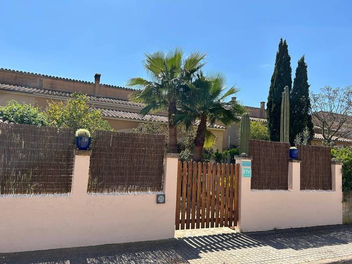 Ferienhaus "Can Om" mit Garten, Terrasse, Gemeinschaftspool & Wlan in El Paraiso - Sa Rapita, Campos