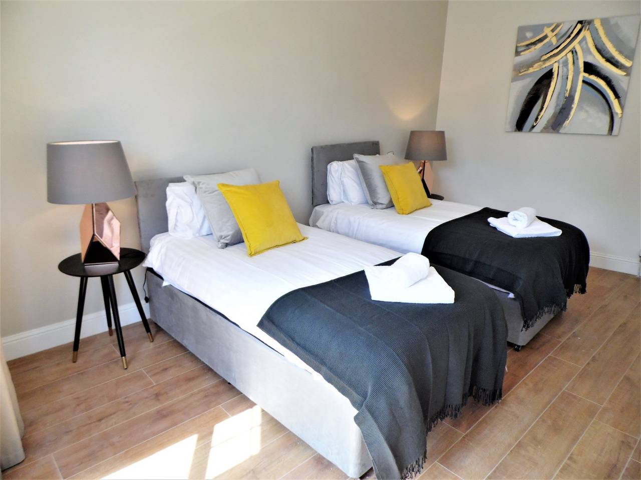 Apartamento entero, Apartamento de vacaciones para 5 personas con jardín in Glasgow, Greater Glasgow and Clyde Valley