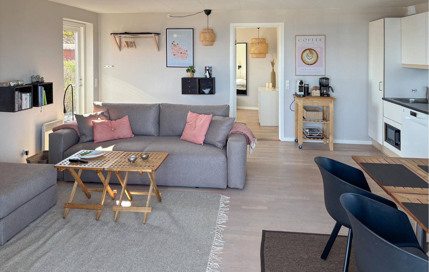 Ganze Ferienwohnung, Ferienwohnung für 3 Personen mit Terrasse in Gudhjem, Bornholm