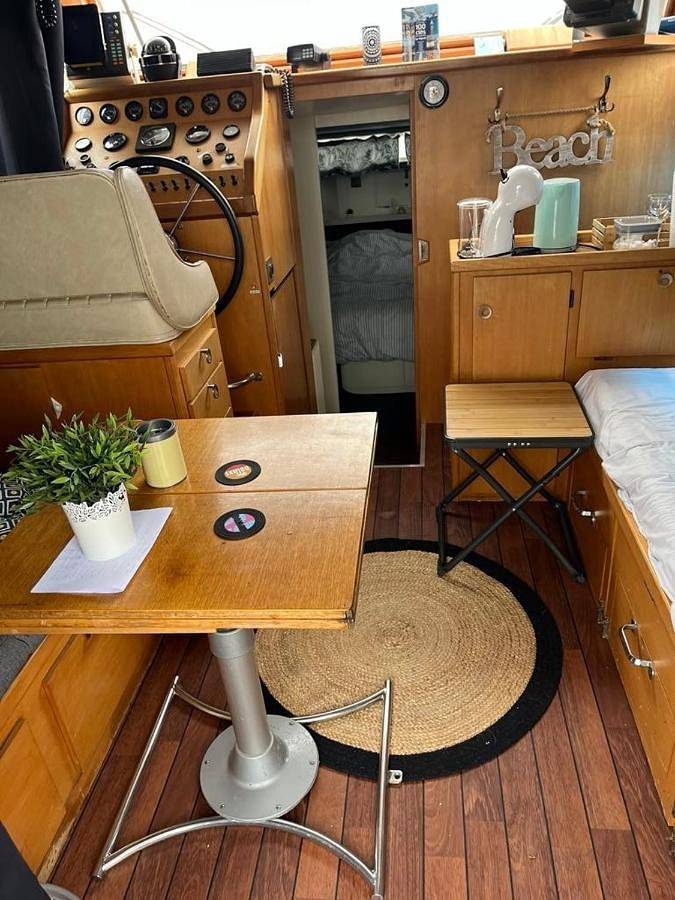 Bateau pour 4 personnes, avec terrasse, animaux acceptés en Normandie - 2