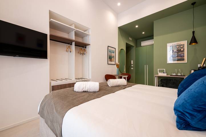 Maison d’hôte pour 2 personnes, avec balcon à Naples - 4