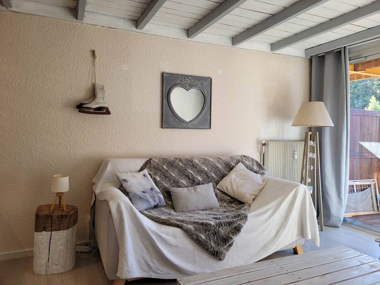 Entire studio, Spacious Studio in Pra-Loup 1600 | 4 pers, balcony, Wifi in Pra-Loup, Uvernet-Fours