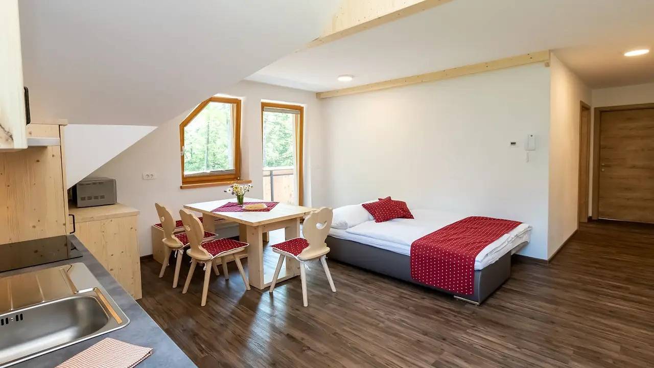 Geheel vakantieappartement, Ferienwohnung für 6 Personen (61 m²) in Bohinjsko Jez in Bohinj, Nationaal park Triglav