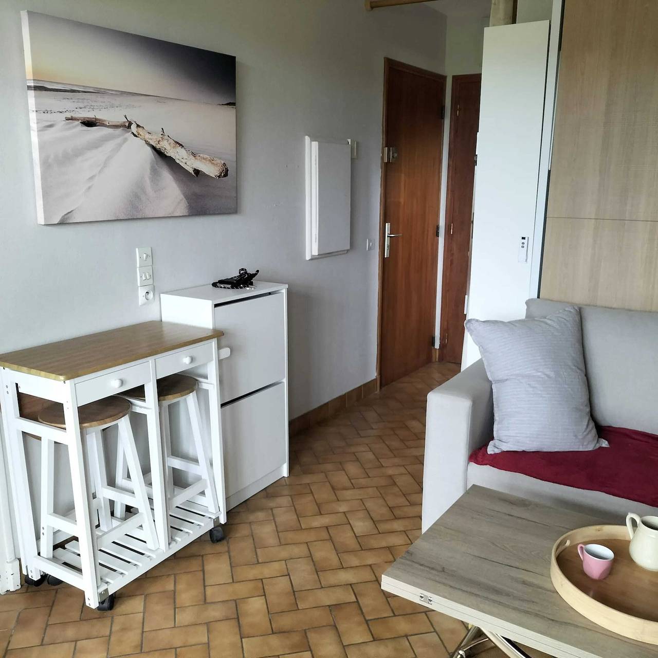 Studio entier, Studio cosy avec terrasse et barbecue à Cazaubon - 28 m² in Cazaubon, Gers