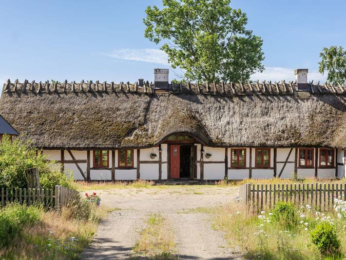 Ferienwohnung für 4 Personen, mit Terrasse und Ausblick in Laholm