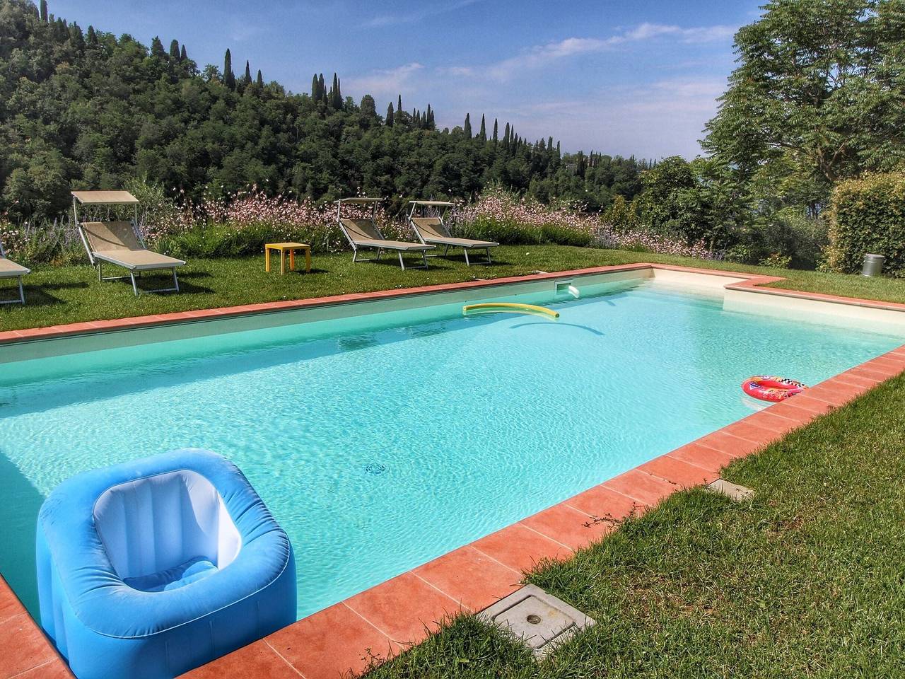 Ganze Wohnung, Villa in der Toskana mit Pool am Strand in Castelfranco di sopra, Castelfranco Piandiscò (gemeinde)