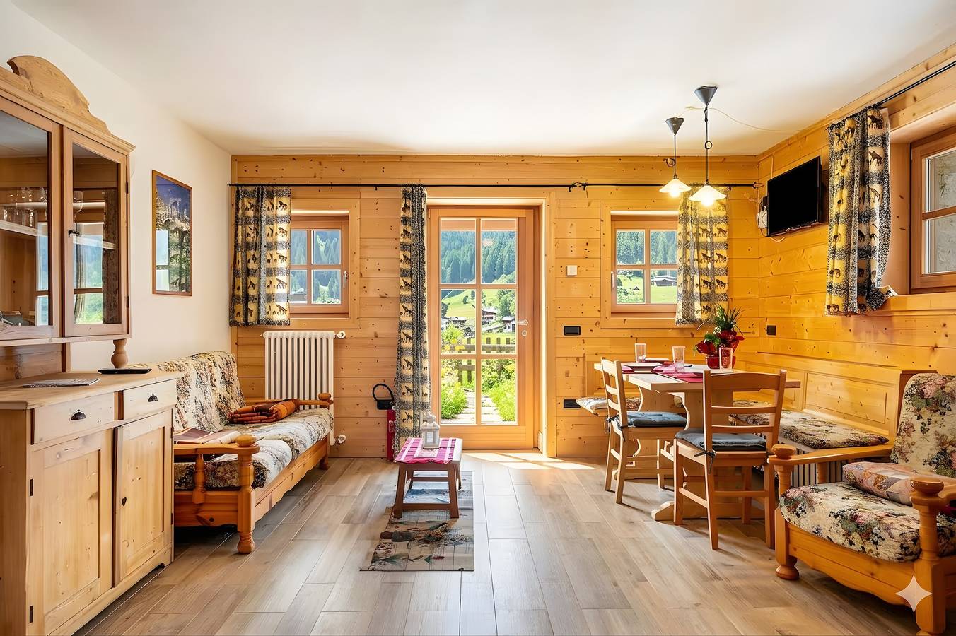 Hel lejlighed, Chalet Panorama Rabbi with Mountain Views in Val di Rabbi in San Bernardo (Rabbi), Rabbi