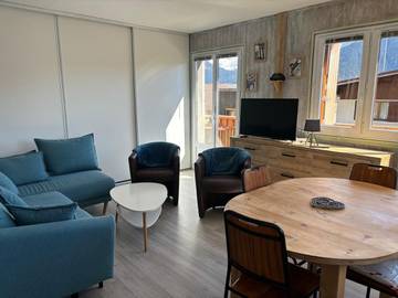 Gîte pour 2 personnes, avec vue et balcon dans Plateau d'Assy