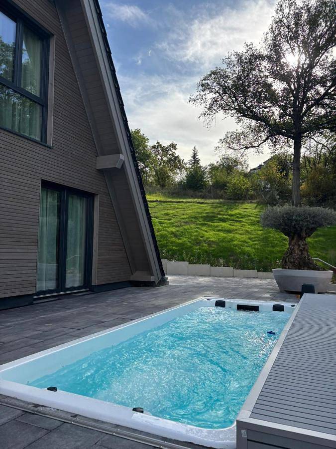 Ferienhaus für 15 Personen, mit Garten und Pool sowie Ausblick in Runkel - 3
