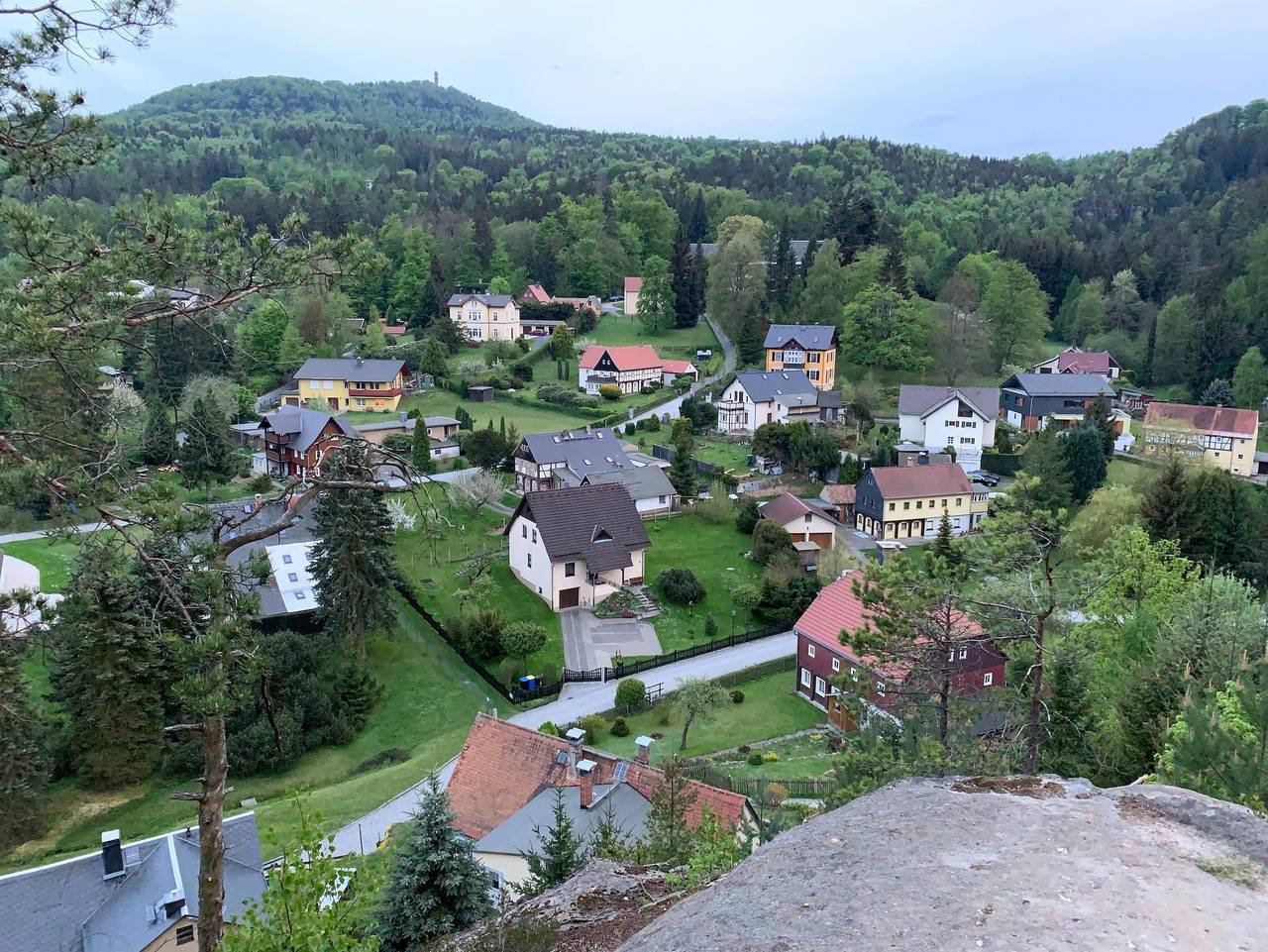 Ferienhaus Dunja - Waldferienhaus Dunja in Oybin, Zittauer Gebirge