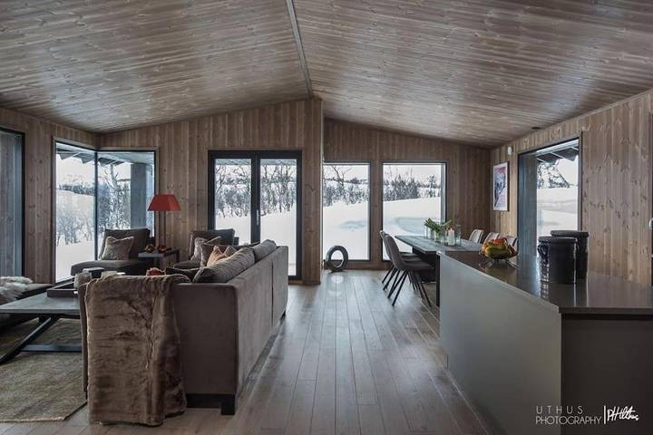 Location de vacances pour 10 personnes, avec vue et jardin, animaux acceptés à Geilo - 4