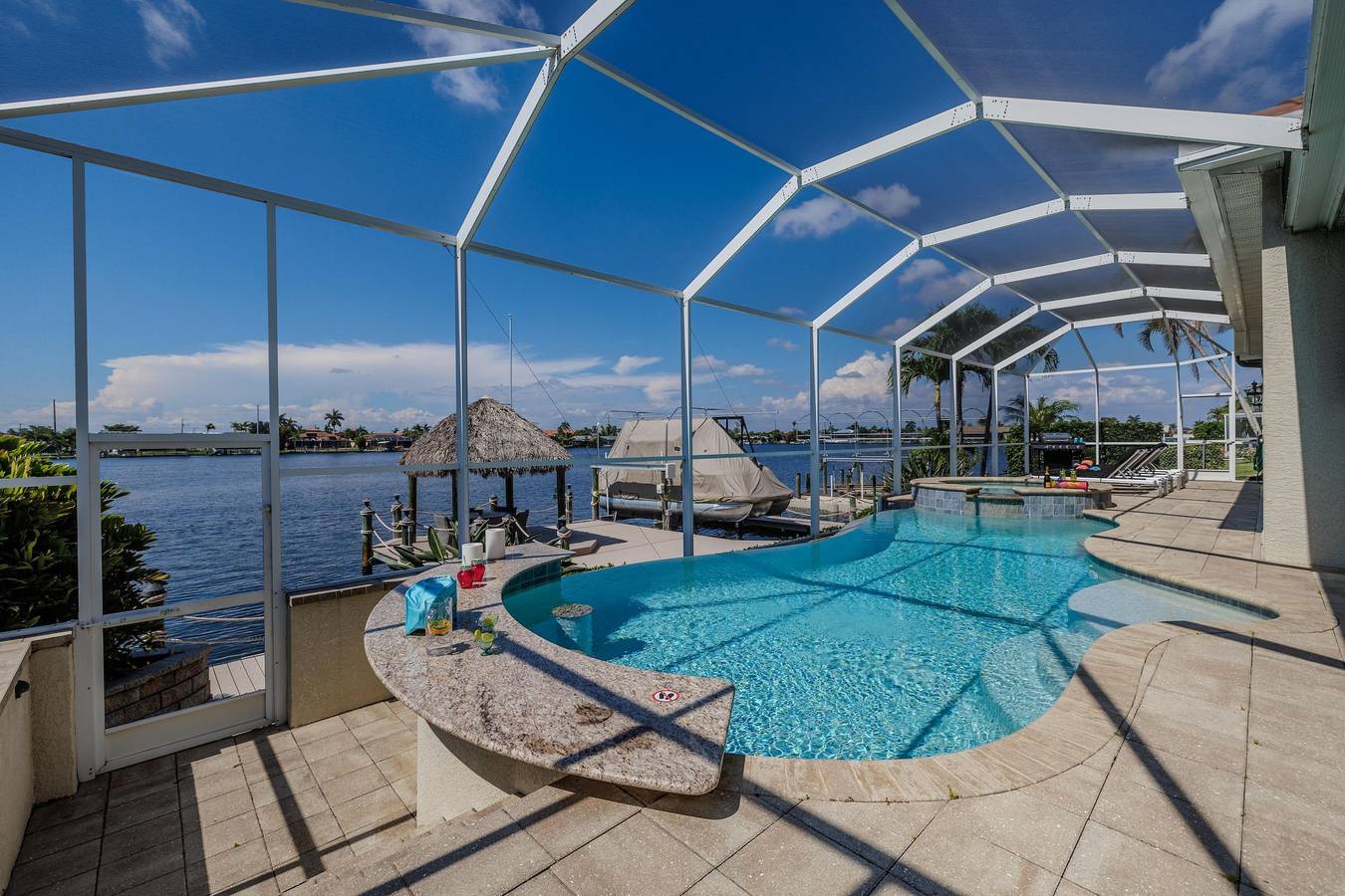 Serenity Lake in Cape Coral in Cape Coral, Southwest Florida