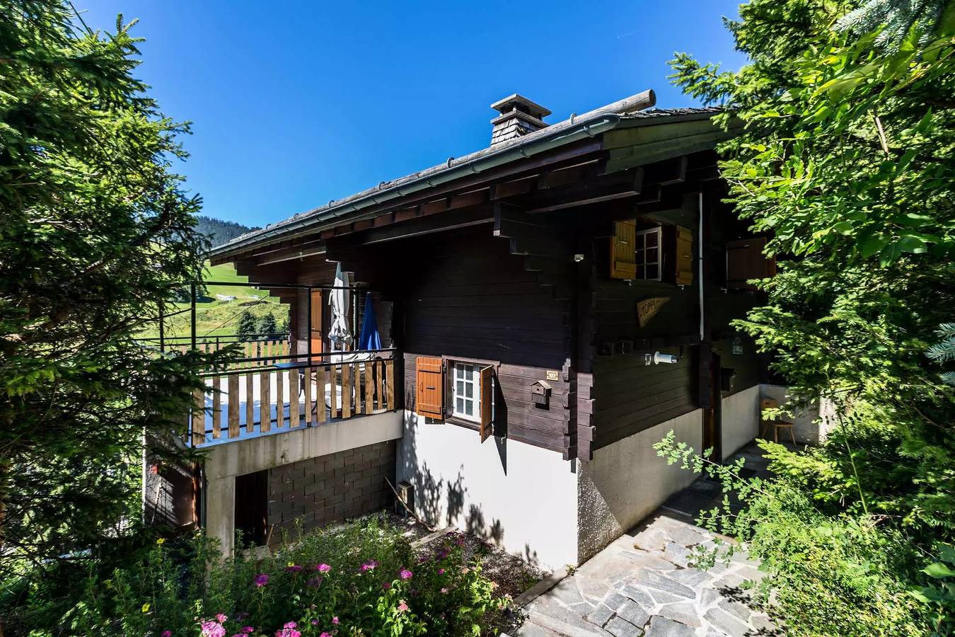 Chalet independiente junto a las pistas de esquí, 3 Ch, hermosa exposición y hermosa vista in La Clusaz, Región de Annecy