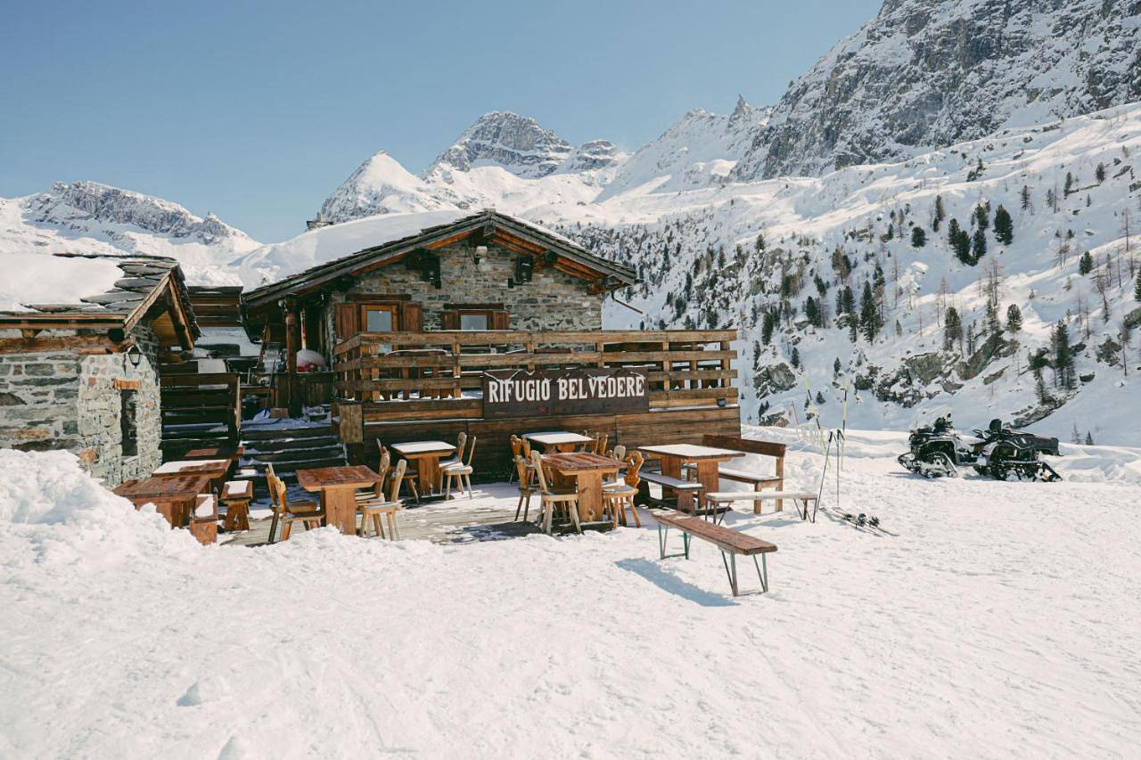 Rifugio Baita Belvedere in Ayas, Alpi Pennine