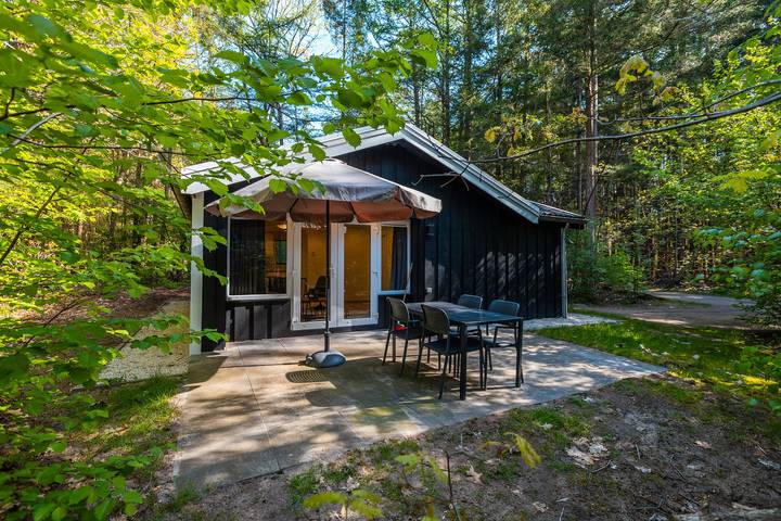 Vakantiepark De Wiltzangh — Houtenborg Lodge mit Hot Tub | 4 Personen in Nationalpark Dwingelderveld