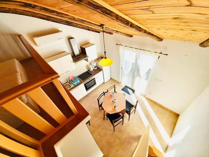 Ferienwohnung für 4 Personen, mit Garten auf Rab