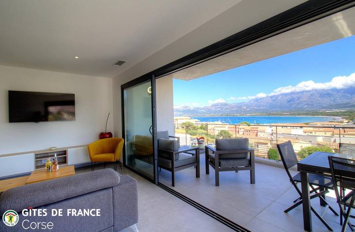 Gîte pour 6 personnes, avec Terrasse dans Haute-Corse