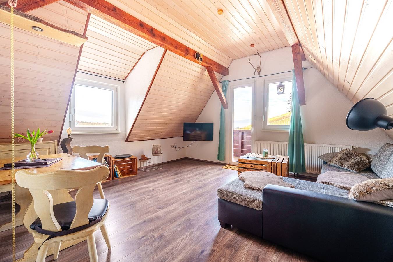 Ganze Wohnung, Apartment 'Kappelblick' mit Bergblick, Wlan und Klimaanlage in Kappelrodeck, Mittlerer Schwarzwald