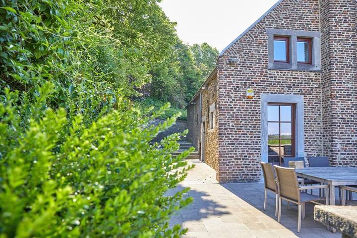 Maison de vacances pour 2 personnes, avec Terrasse ainsi que Jardin et Vue à Liège