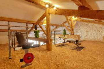 Gîte pour 12 personnes, avec jacuzzi et jardin, animaux acceptés à Moncaut