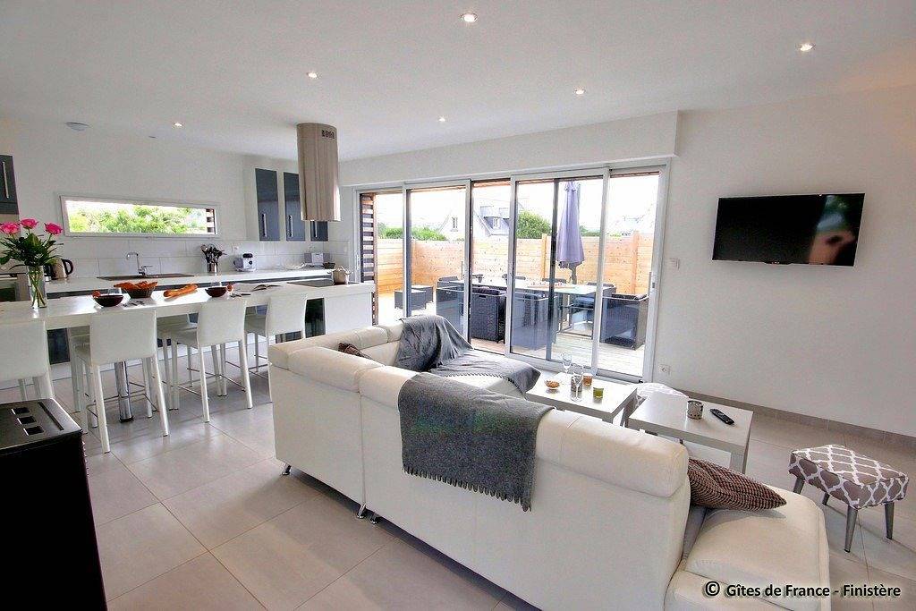 Gîte für 4 Personen mit Terrasse in Landéda, Brest und Umgebung