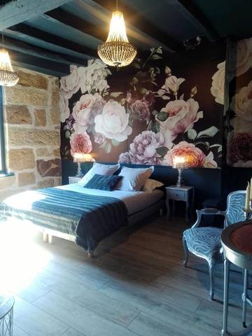 Chambre d’hôte pour 2 personnes, avec jacuzzi ainsi que terrasse et jardin à Le Bourg