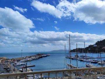 Ferienwohnung für 5 Personen, mit Ausblick und Terrasse, mit Haustier in Porto Santo Stefano