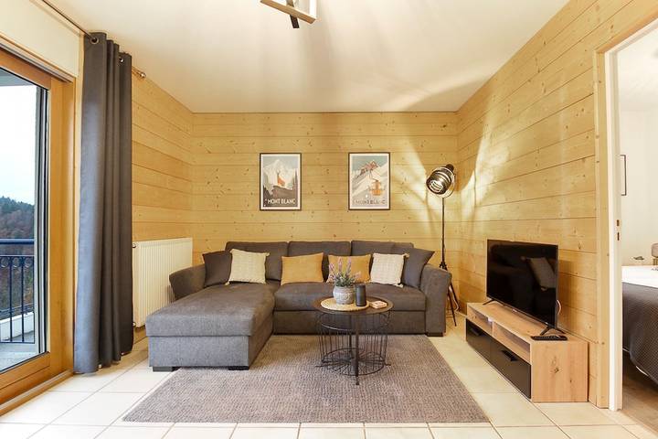 Gîte pour 4 personnes, avec balcon dans Thermes de Saint Gervais les Bains - 4