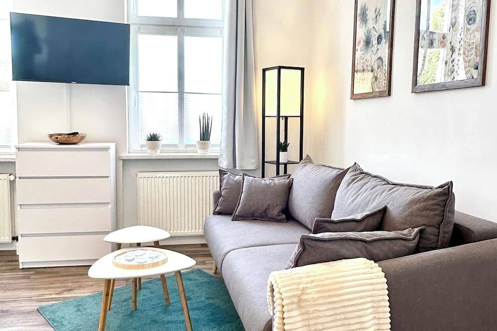 Ganze Wohnung, Ferienwohnung ※Frieda※ m. Parkplatz+Wallbox,Balkon,Küche,Wm in Ballenstedt, Harzvorland