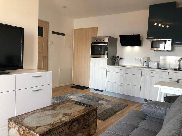 Ferienwohnung für 3 Personen, mit Balkon und Terrasse am Schwielowsee
