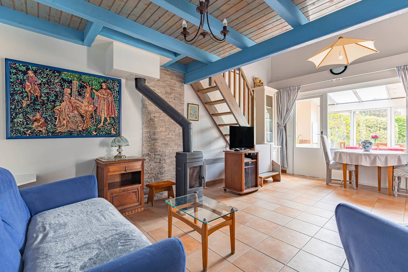 Ferienhaus „La Bleuette“ mit Terrasse, privatem Garten und Wlan in La Brée-les-Bains, Côte de Beauté