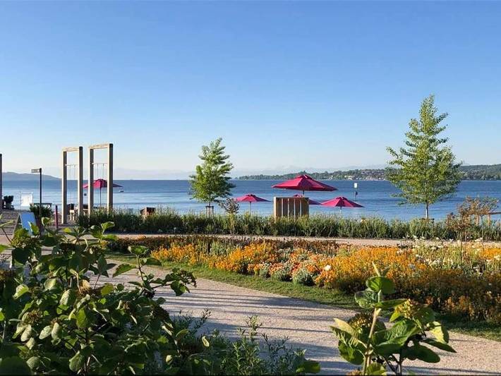 BnB für 4 Personen, mit Seeblick und Ausblick sowie Garten am Bodensee - 2