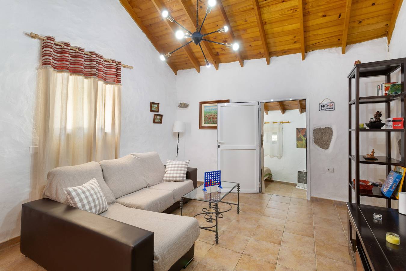 Casa de vacaciones 'Vv Casa Frasquita' con vistas a la montaña, terraza privada y Wi-Fi in Fataga, San Bartolomé de Tirajana