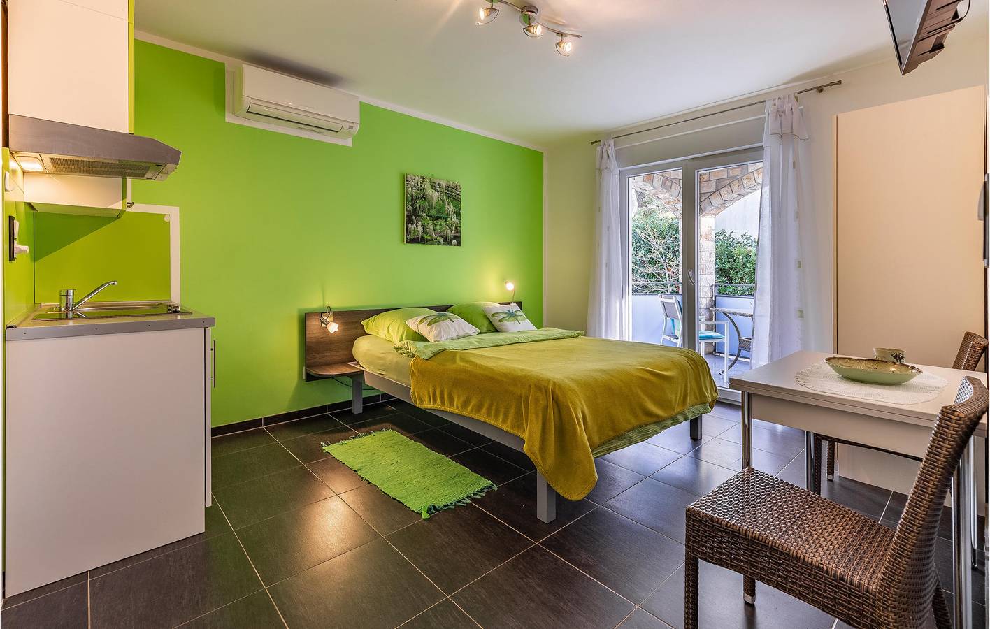 Appartement de vacances entier, Appartement de vacances pour 2 personnes avec terrasse in Medulin City, Medulin