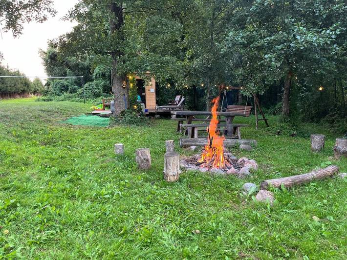 Camping für 4 Personen, mit Sauna und Terrasse sowie Garten und Ausblick, mit Haustier in Polen - 4