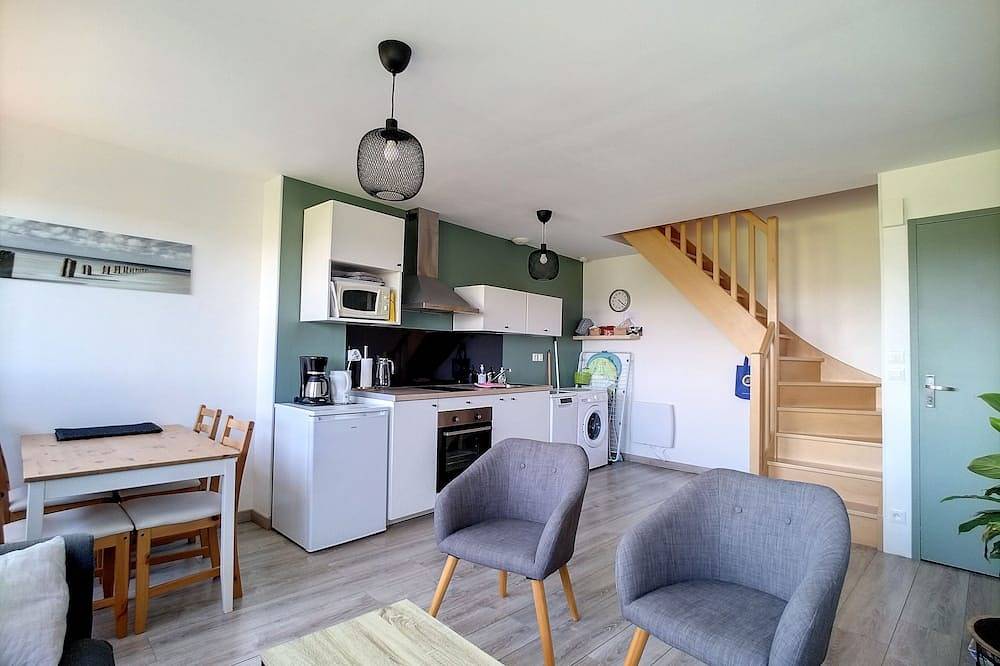 Appartement entier, Bel appartement duplex proche de la mer  ( l'escale ) in Donville-les-Bains, Côte de la Déroute