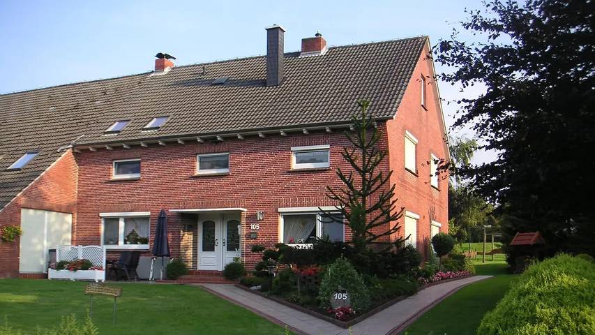 Ferienwohnung für 3 Personen, mit Garten in Wiesmoor