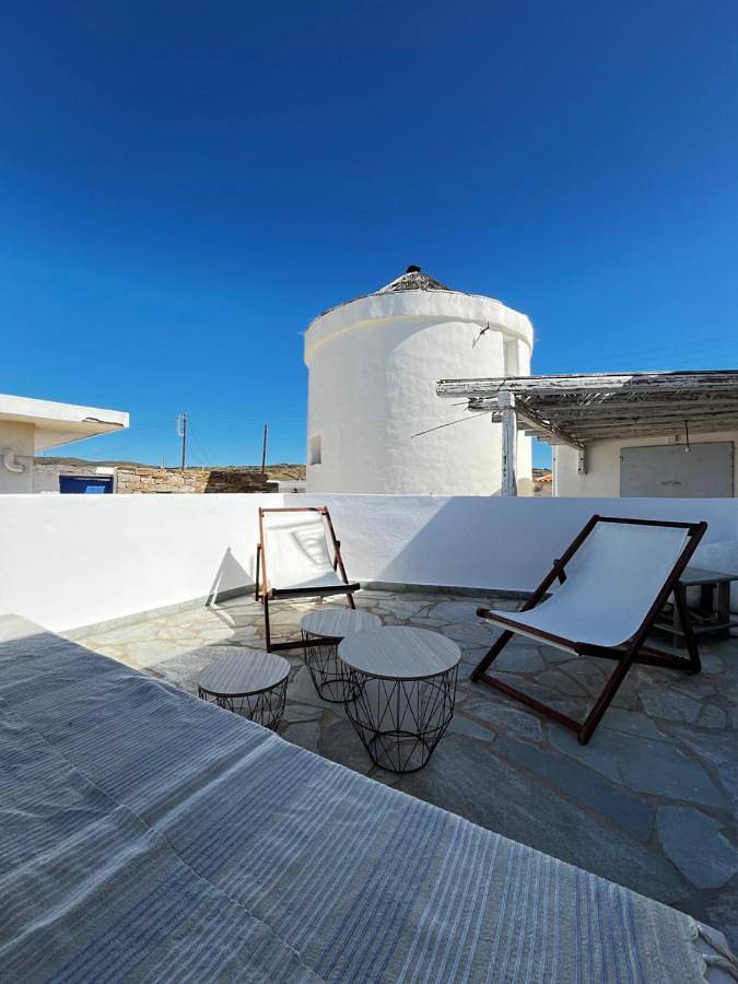 Location de vacances pour 6 personnes, avec terrasse, animaux acceptés dans Kithnos Chora