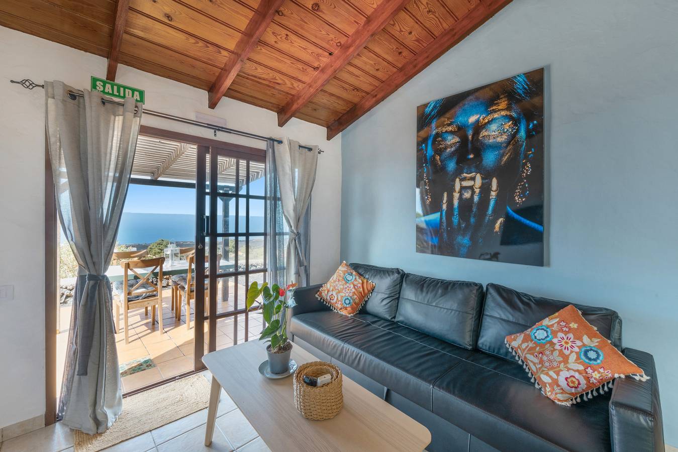 Holiday Home 'El Sueño De Orión' with Mountain View, Wi-Fi and Air Conditioning in Las Manchas, Los Llanos de Aridane