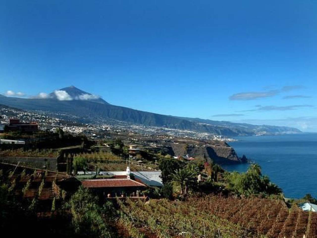 Ganze Wohnung, Wohnung in La Matanza De Acentejo mit Terrasse, gemeinsamem Pool und Garten in La Matanza de Acentejo, Teneriffa Nord