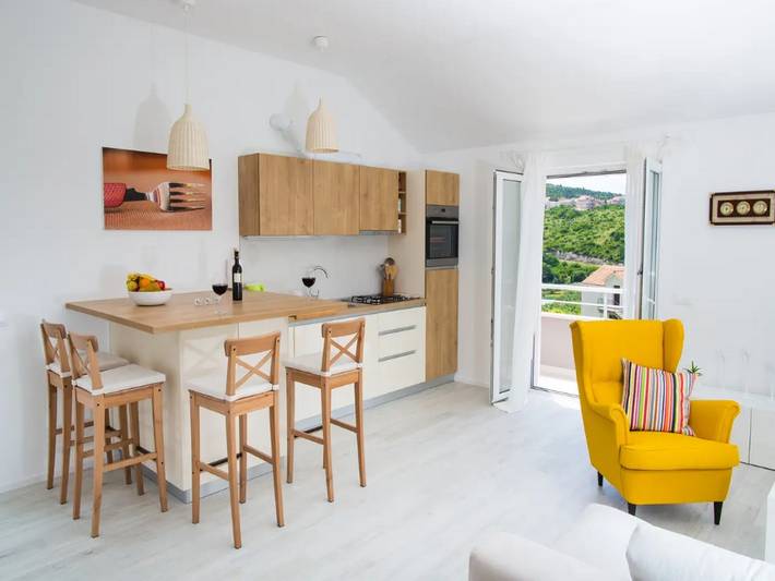 Gîte pour 4 personnes, avec balcon et vue sur l’océan à Cavtat - 2