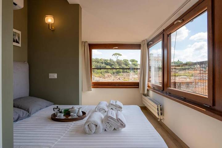 Loft per 5 persone, con terrazza e panorama in Scalinata di Trinità dei Monti